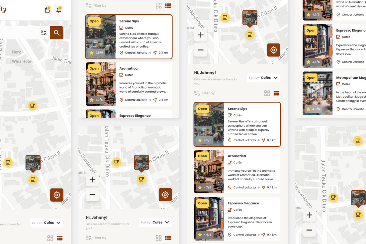 Foody - Restaurant User Dashboard, a Websites & App Template by twinstd (Photo 3 of 5)