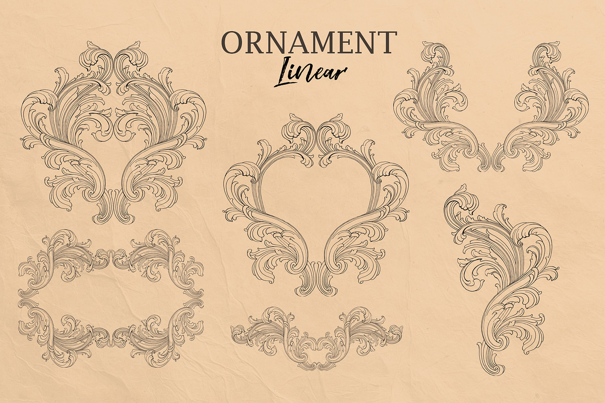 Ornament elements for decorate, a Decorative Illustration by Samira (Photo 3 of 5)