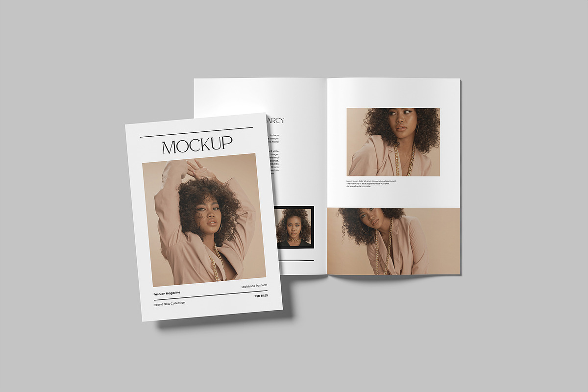 Realistic Magazine Mockup, a Books & Magazine Mockup by Graphiculon (Photo 9 of 11)