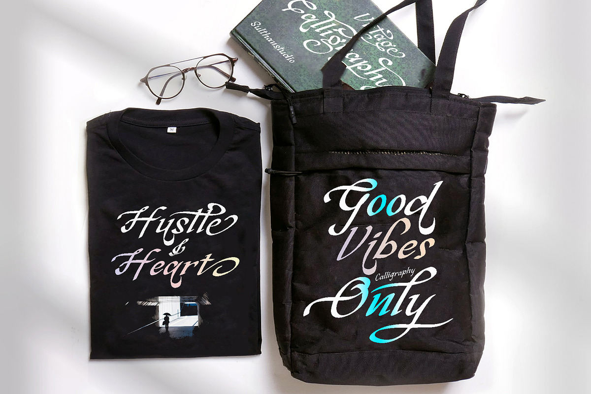 The Lagestic, a Font by Sulthan Studio (Photo 3 of 10)