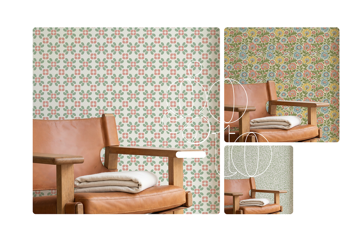 Wallpaper Mockup In Home Interior, a Mockup by First Impression Mockups (Photo 4 of 4)
