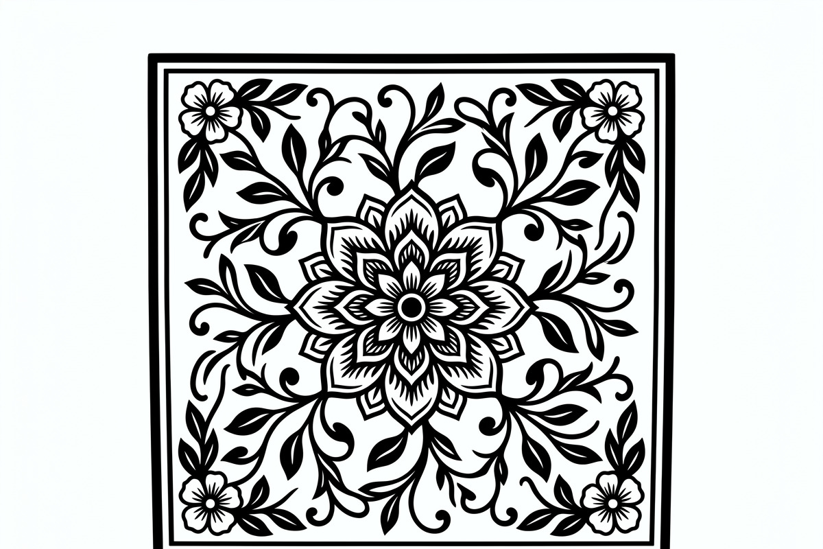 50 Elegant Floral Ornament Bundle, a Decorative Illustration by Amazin_art (Photo 28 of 38)