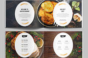 Food Menu Template Landscape, a Stationery Template by MightyDesign (Thumbnail 2 of 7)