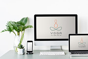 Modern Yoga Logo Design, a Branding & Logo Template by YUDesignStore (Thumbnail 7 of 9)
