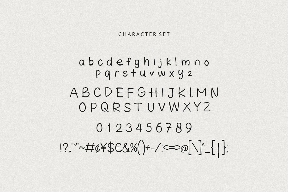 Happiest a Cute Handwritten Font, a Handwritten Font by Burhan Afif (Photo 8 of 10)