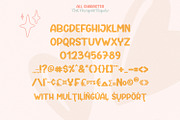 First Marigold, a Script Font by yumnatype (Thumbnail 8 of 15)