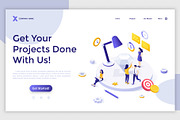 Isometric Solutions Mini. Part 21, a Templates & Theme by Andrew Kras Design (Thumbnail 3 of 13)