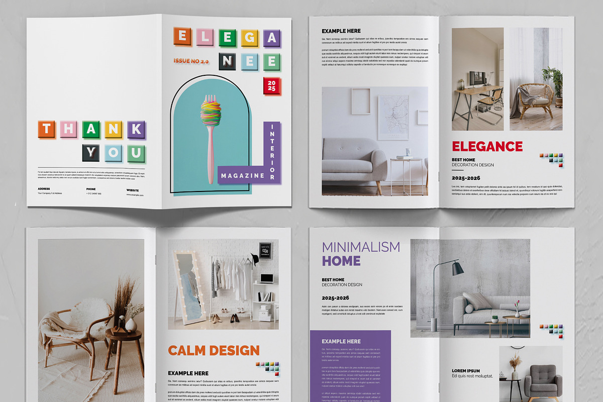 Multipurpose Catalog Template, a Brochure Template by ContestDesign (Photo 2 of 3)