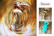 Dreaming - Twirl Paint Action, an Action Add-On by Amorjesu.com (Thumbnail 6 of 16)