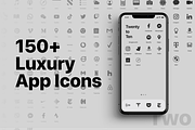 iOS 14 Luxury iPhone App Icons - Two, an Icon by Homescreen Pro (Thumbnail 1 of 6)