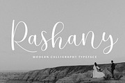 Rashany Modern Script Font, a Script Font by sizimon (Thumbnail 1 of 7)