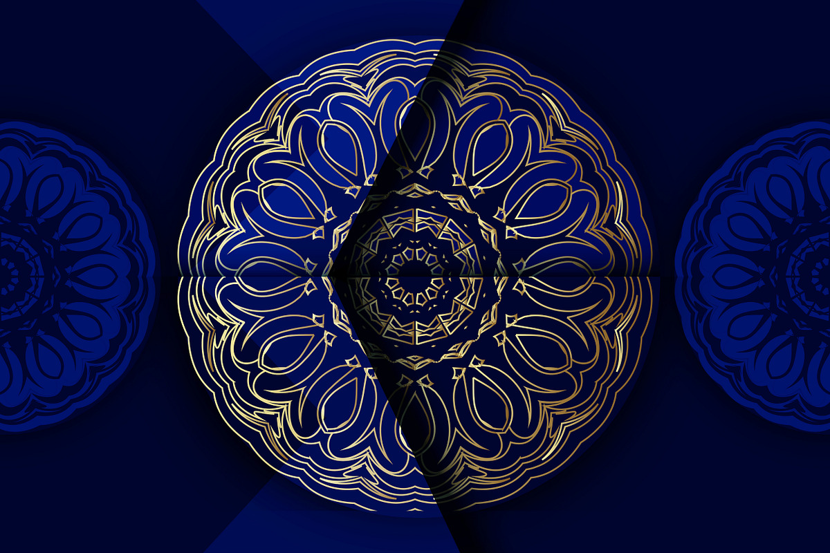 Mandala Ornamental Geometry Bundle, a Background Graphic by NJ Himel (Photo 46 of 92)