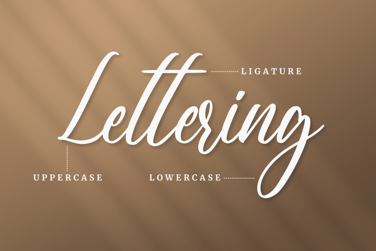 Emiliana a Modern Calligraphy Font, a Script Font by Fatmawati (Photo 9 of 12)