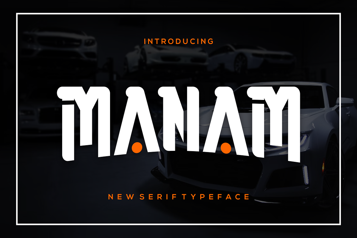 Manam Font, a Serif Font by albert_kalingga (Photo 1 of 5)