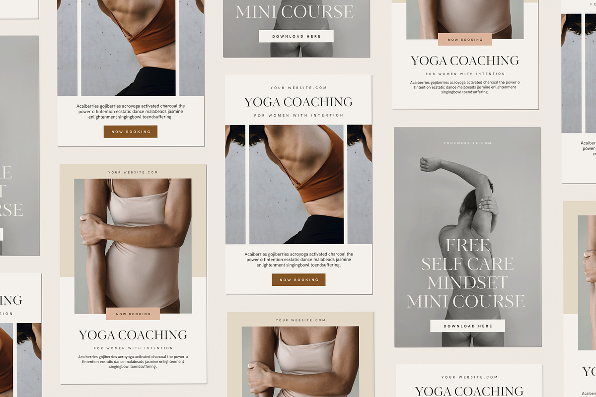 Canva Pinterest Marketing Templates, a Marketing Template by Glo Design Studio (Photo 5 of 10)
