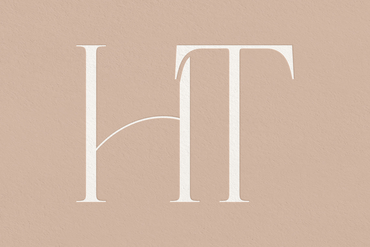 HT monogram, a Branding & Logo Template by LINKED LETTERS STUDIO (Photo 1 of 2)
