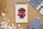 Howdy Valentine PNG Clipart Mini, an Object Illustration by KennedyStudio (Thumbnail 4 of 5)