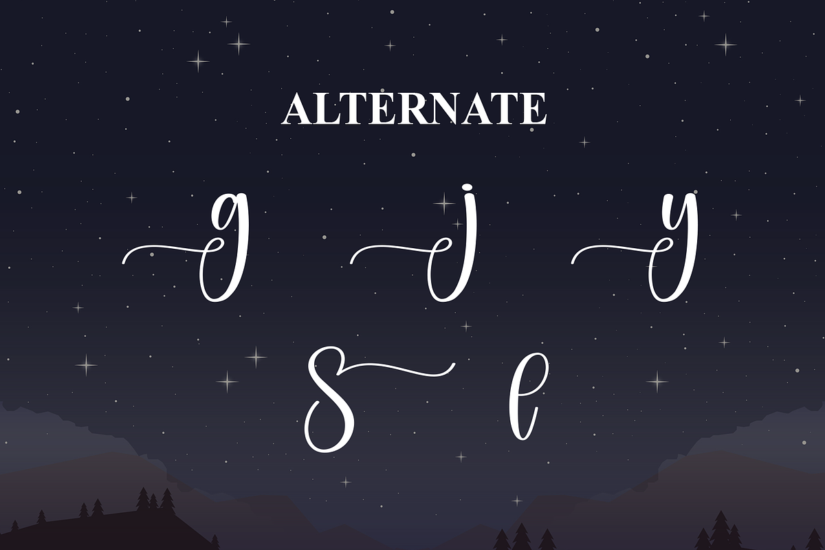 Starkly | Script Font, a Handwritten Font by Scratchones (Photo 8 of 9)