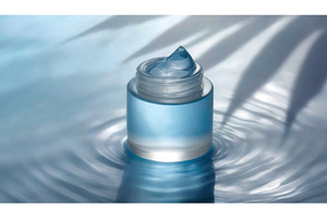 A minimalist cosmetic jar with a, a Beauty & Fashion Photo by Igor Tichonow