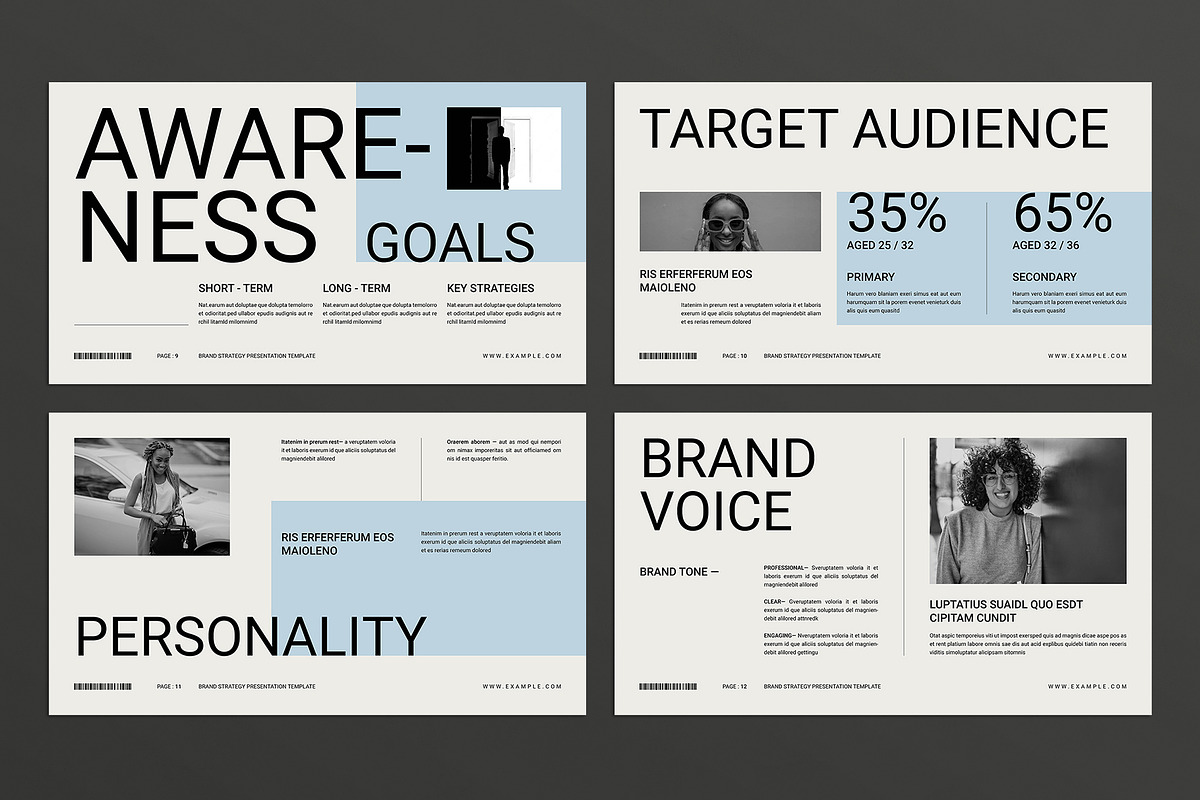 Brand Strategy Presentation Template preview 4