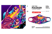 Cute Masker Design & mockup, a Mask Mockup by singpentinkhappy (Thumbnail 14 of 16)