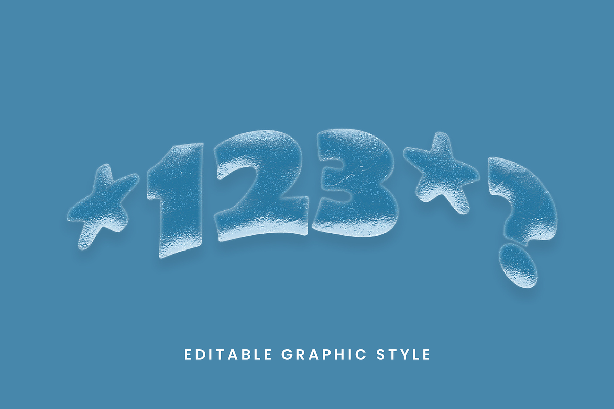 Icy Frozen Bold Text Effect preview 2