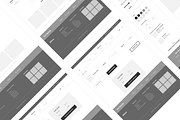 Axure responsive Ecommerce template4, a Wireframe Template by Humble UX (Thumbnail 5 of 5)