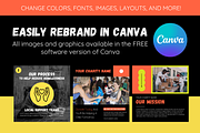 Charity Social Media Marketing, a Social Media Template by ShayMadeWhat (Thumbnail 2 of 4)