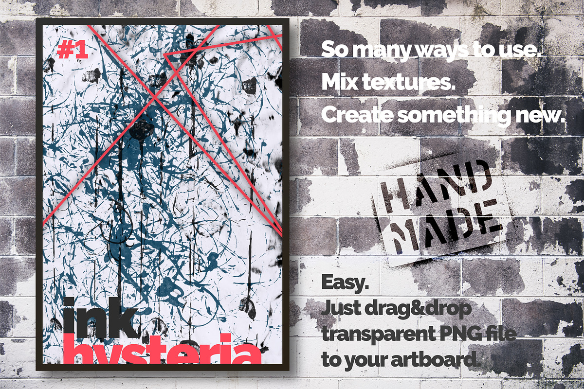 Ink Hysteria | Texture Collection #1, a Texture Graphic by Artem Vorotnikov (Photo 11 of 12)
