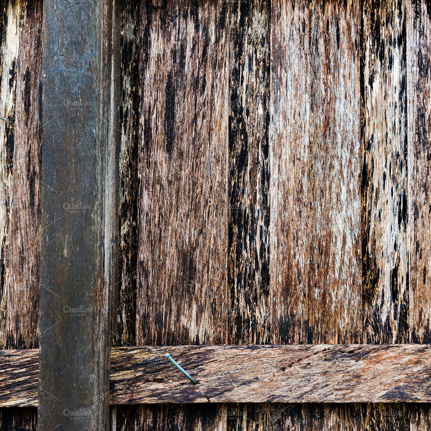 Wood Frame, a Background Photo by THP Creative