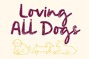 CS Sandra Stamp, a Script Font by Craft Supply Co. (Thumbnail 4 of 8)