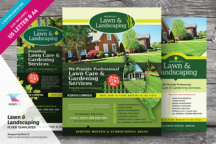Real Estate Flyer Template Vol.04, a Flyer Template by kinzi21