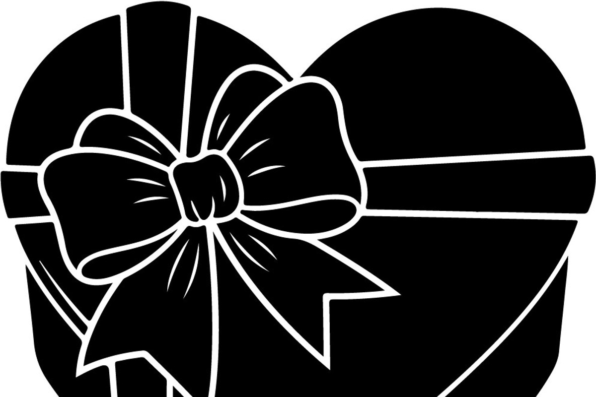 Black Heart Love Silhouette Icons Se, an Illustration by Designer_Momina (Photo 18 of 18)