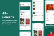 Grambook - Book Store Apps UI Kits, an App Template by Minialis (Thumbnail 2 of 6)