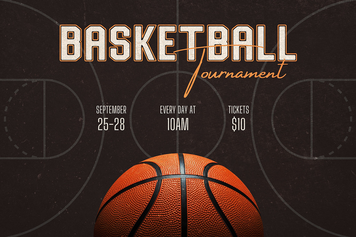Sportage | retro sporty font, a Sans Serif Font by Almeera Std (Photo 4 of 7)