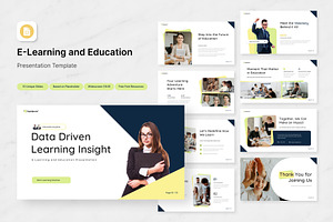 E-Learning and Education Slides, a Presentation Template by Antstheme