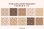 Cafe and Bakery Clipart and Patterns, a Food Illustration by Drafts n Doodles (Thumbnail 4 of 12)