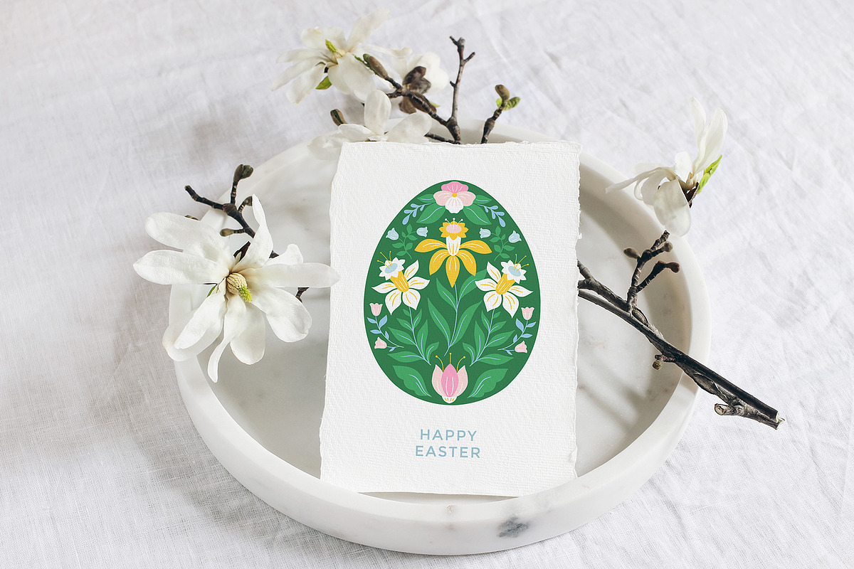 Folk Art Easter Illustrations & more, an Animal Illustration by Inna Moreva (Photo 13 of 13)