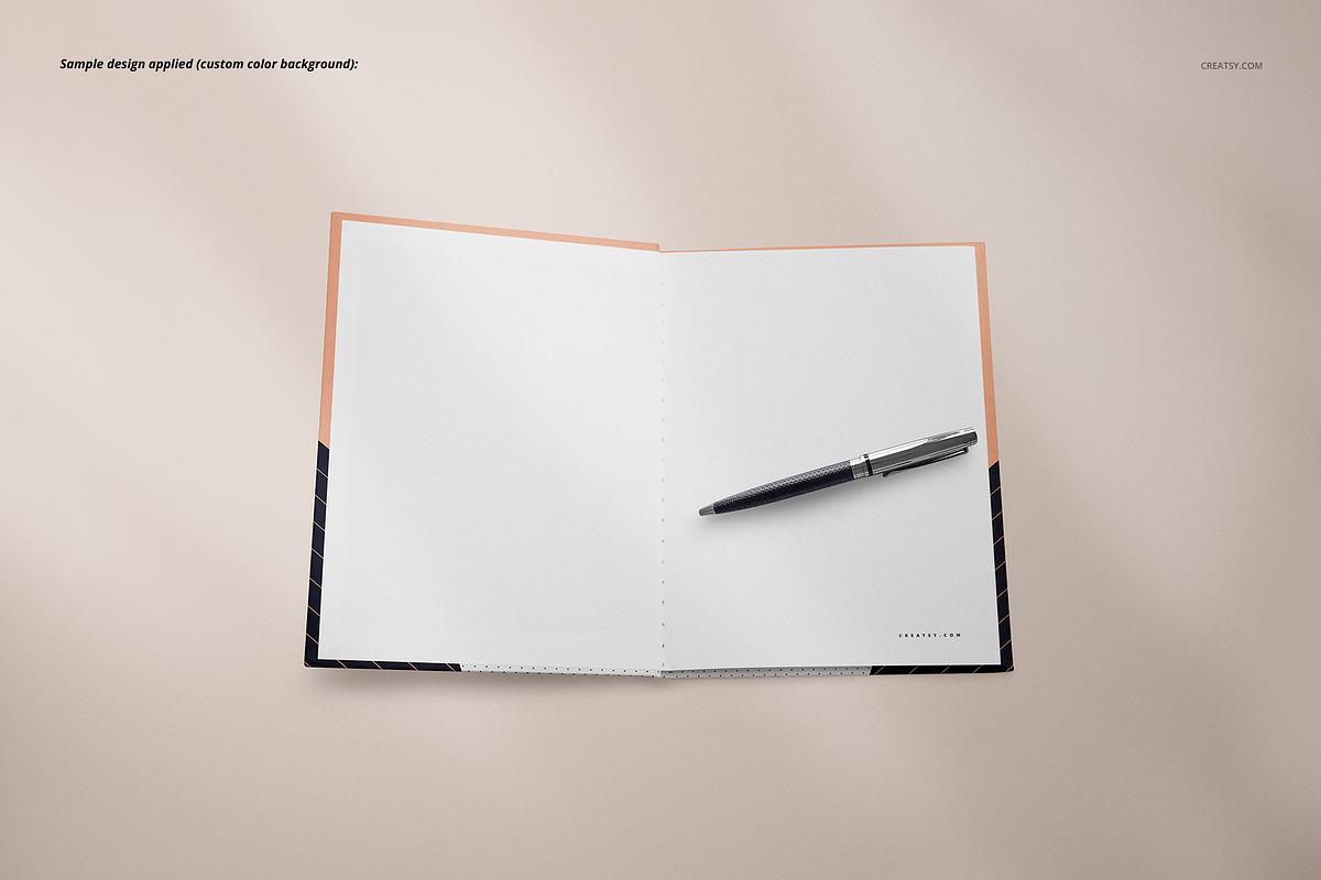 Notebook Mockup Set, a Print Template by Creatsy (Photo 7 of 12)