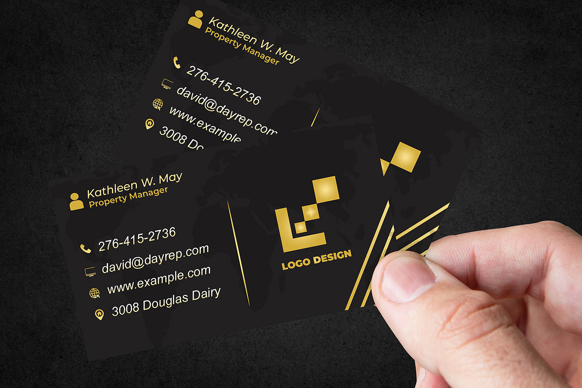 Luxury Corporate Business Card preview 6