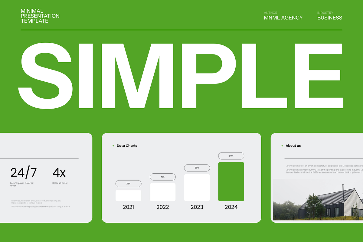 S1mple Presentation Template, a Presentation Template by MNML Agency (Photo 19 of 19)