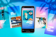 BLASTER - Canva Instagram Template, a Social Media Template by LEROY Design (Thumbnail 3 of 4)