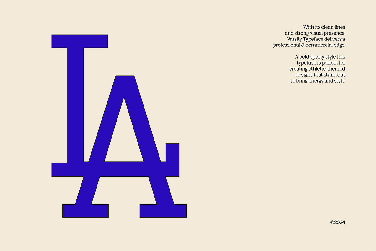 Varsity Impact - Sports 9 Fonts, a Slab Serif Font by Casloop Studio (Photo 3 of 9)