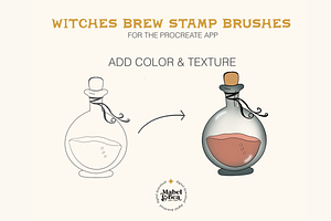 Witches Brew Stamp Brushes