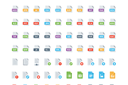 110 Files and Folders Icons, an Icon by Mir store (Thumbnail 2 of 2)