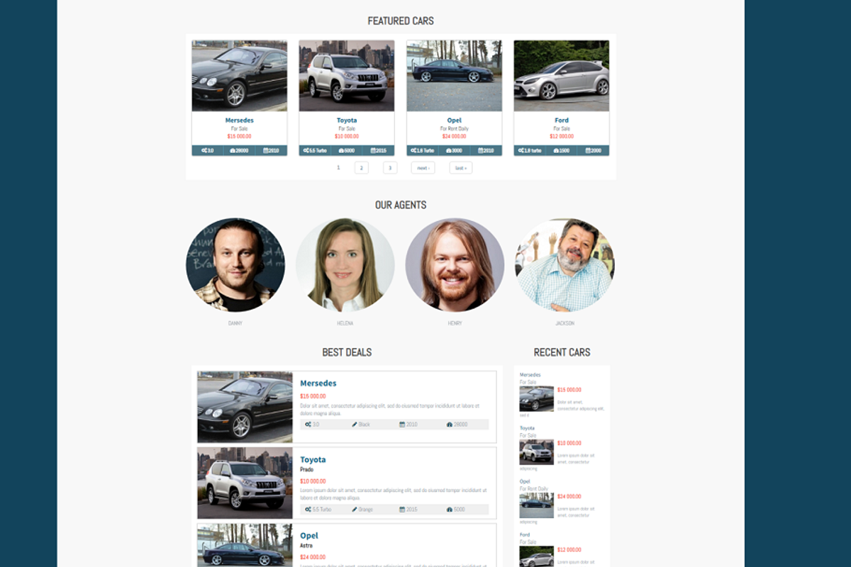 Used Cars - Drupal Car Theme, a Websites & App Template by Ordasoft (Photo 2 of 3)