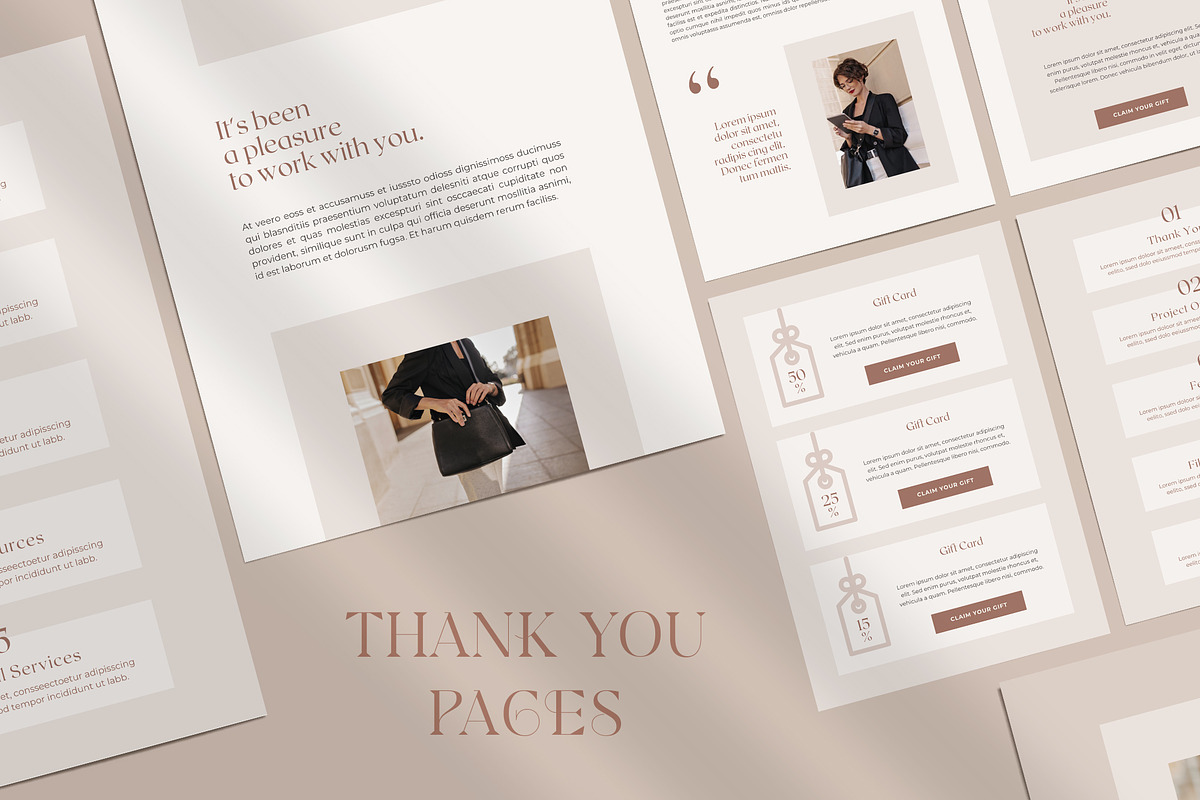 Client Goodbye Packet Template, a Templates & Theme by Eesome Design Studio (Photo 3 of 8)
