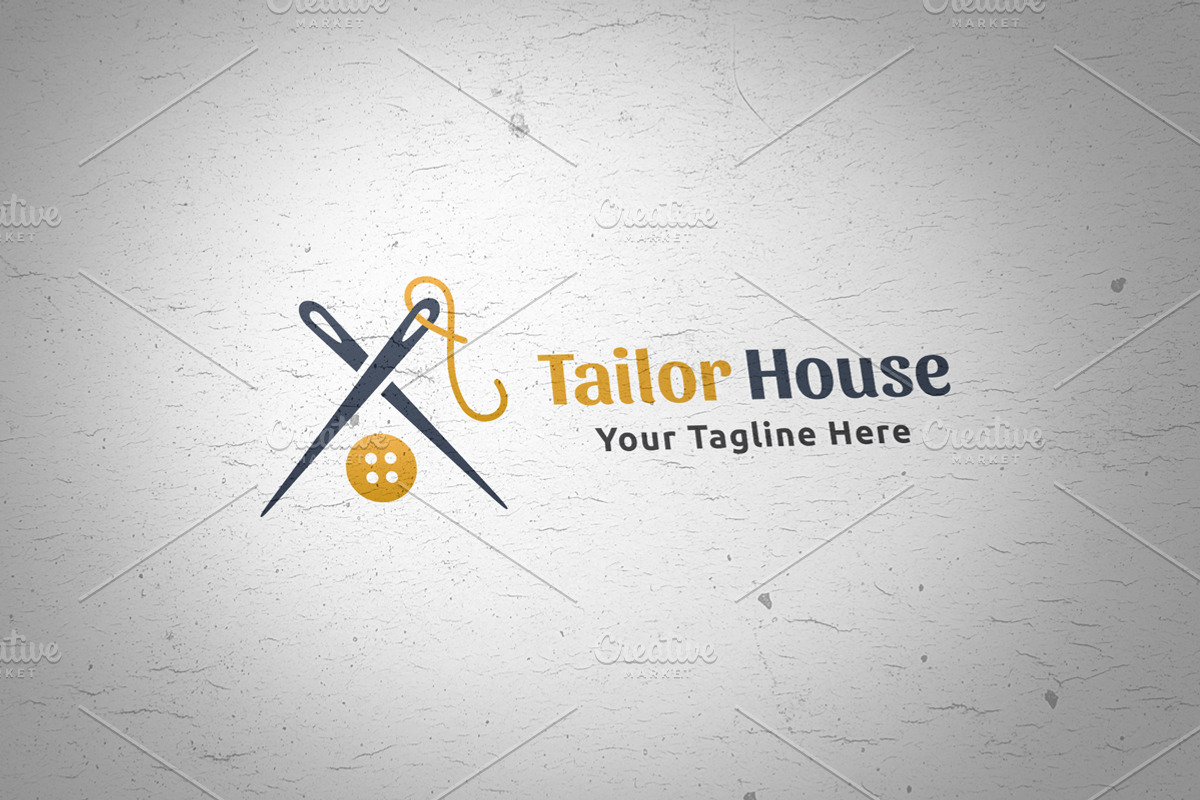 Tailor House Logo, a Branding & Logo Template by Martin-Jamez (Photo 3 of 3)