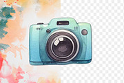 36 Watercolor Clip arts of Gadgets, an Object Graphic by Grappict.com (Thumbnail 3 of 3)