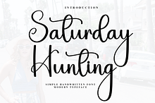 Saturday Hunting